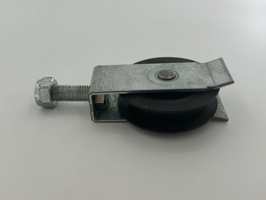 Normstahl Ultra Riemenenspanner Umlenkung Rolle Spannvorrichtung Rad Laufrolle Umlenkrolle Führungsrolle Spannrolle Antriebsrolle Endstück Riemenumlenkung Kettenwender