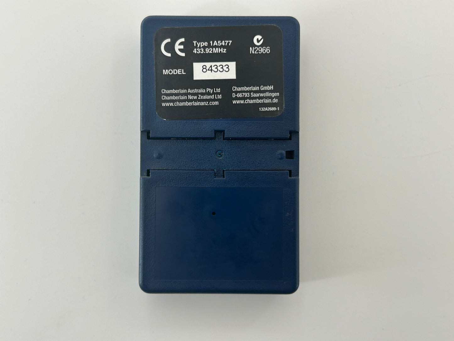 Chamberlain Handsender Drücker Fernbedienung Funktaster Funk Fernsteuerung Schalter Toröffner Transmitter Handöffner