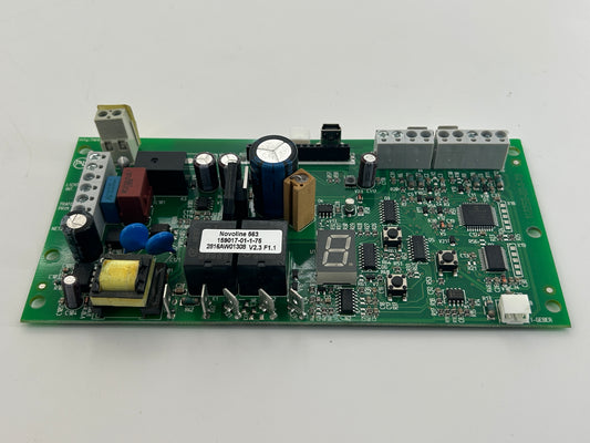 Novoferm Novomatic 563S Platine Elektronik Steuerung Hauptplatine Steuerplatine Bedienplatine Steuerungselektronik Basisplatine