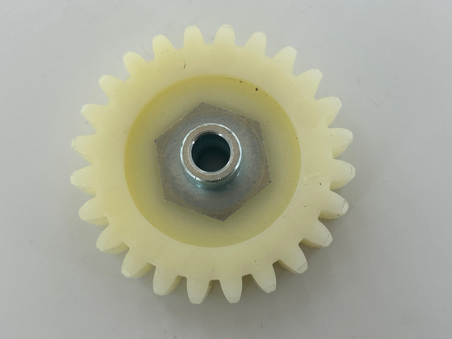 ELVI 102666 Zahnrad Zahnkranz Ritzel Kettenritzel Antriebsritzel Antriebssnabe Antriebsscheibe Adapteraufsatz Schneckengetriebe Schneckenrad
