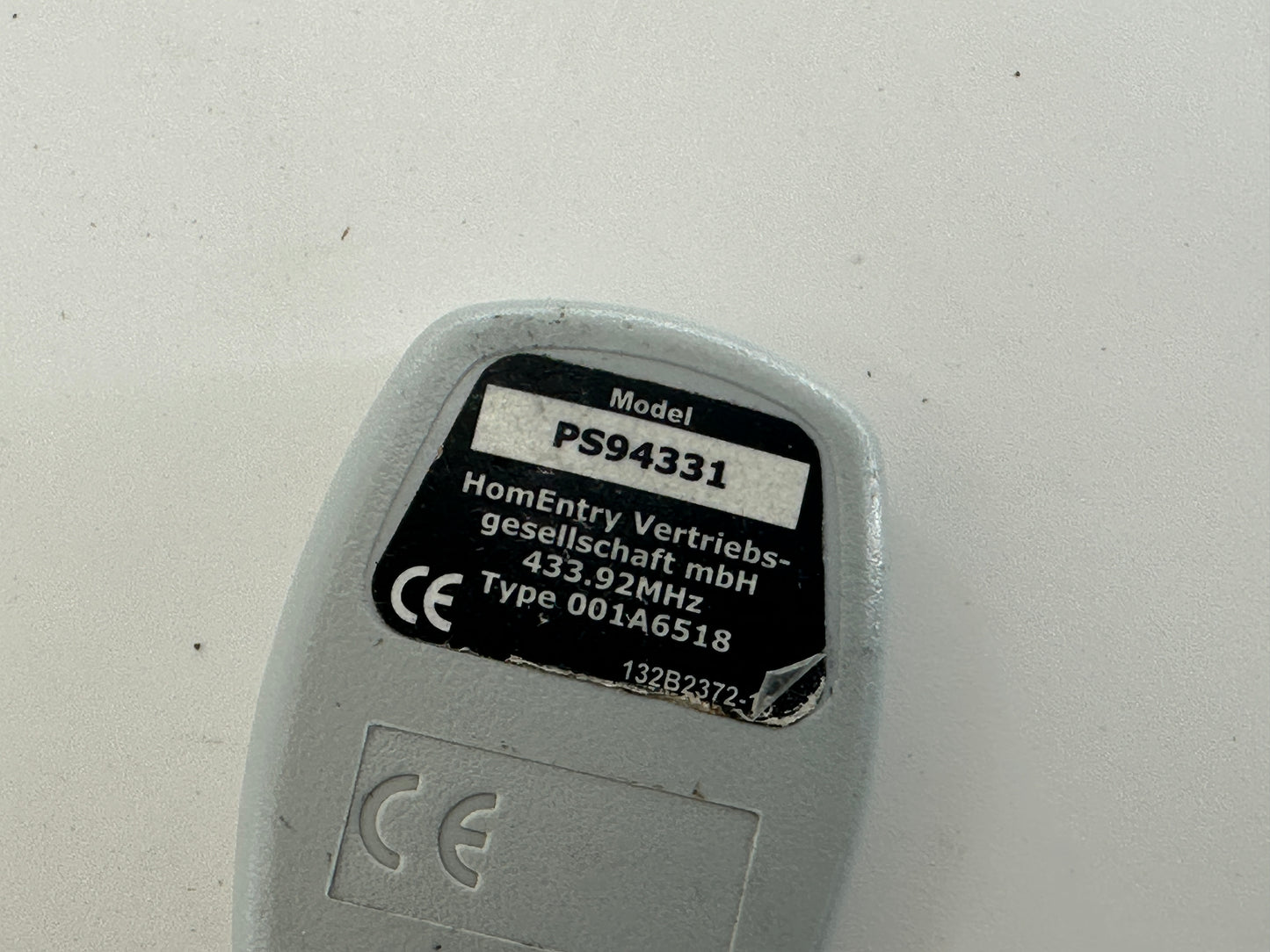 HomEntry Fernbedienung Funktaster Funk Drücker Fernsteuerung Handsender