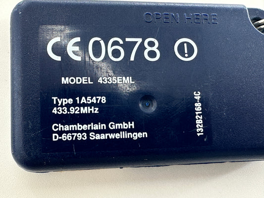 Chamberlain Handsender Drücker Fernbedienung Funktaster Funk Fernsteuerung Schalter