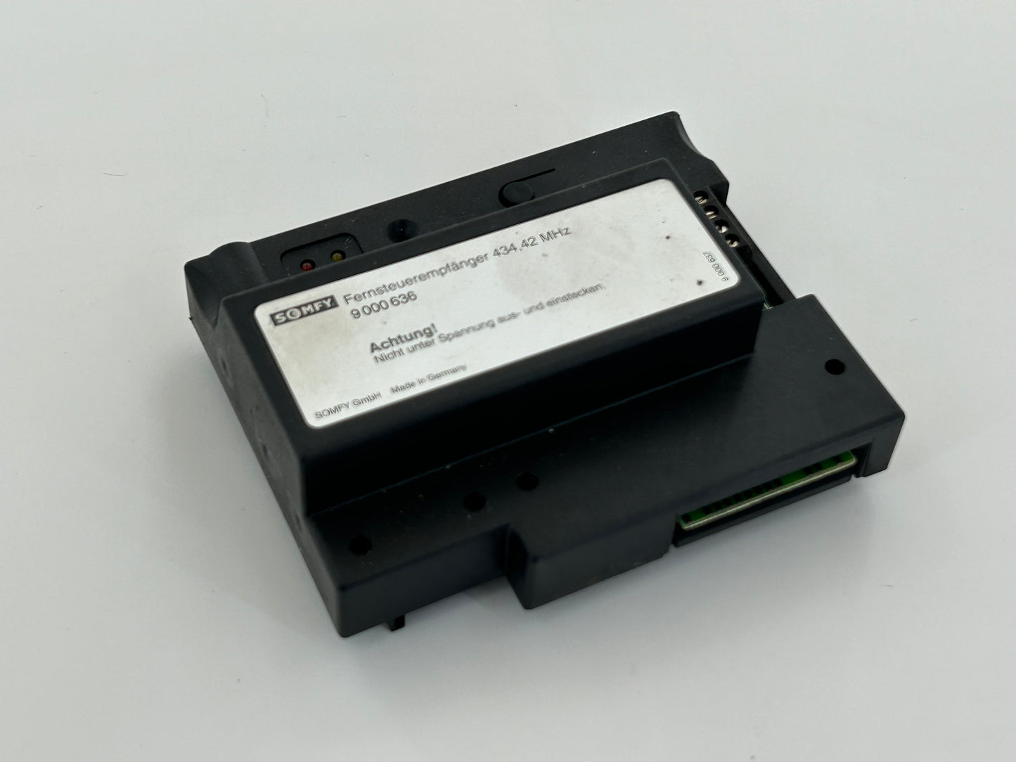 Somfy Keasy L control unit, slide-in control unit, control electronics, operation