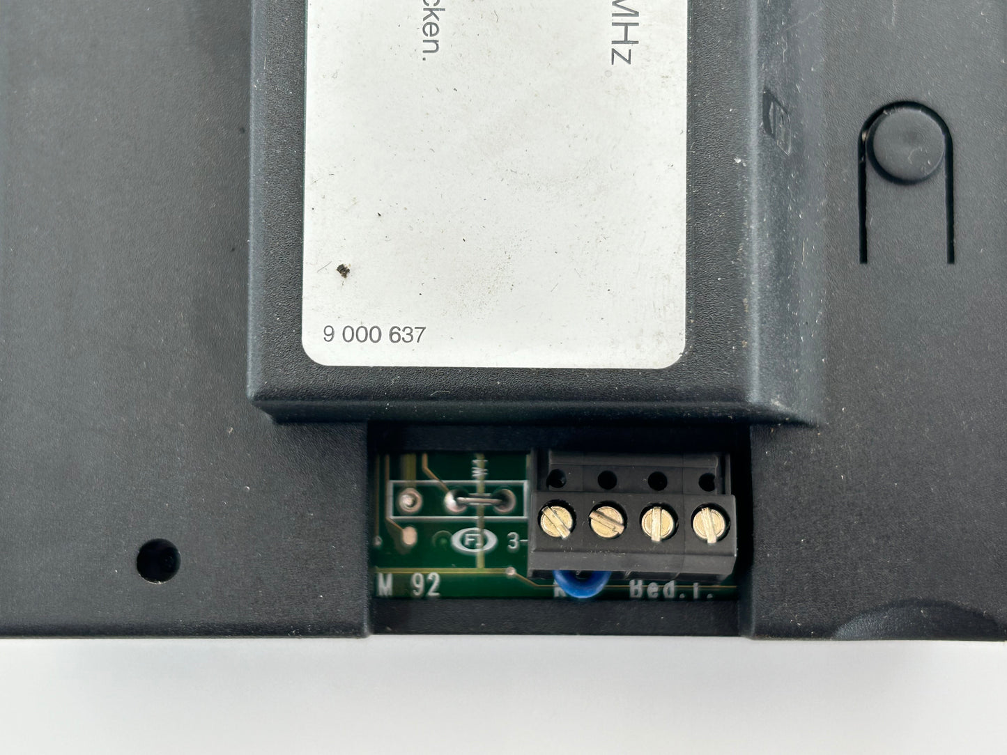Somfy Keasy L control unit, slide-in control unit, control electronics, operation