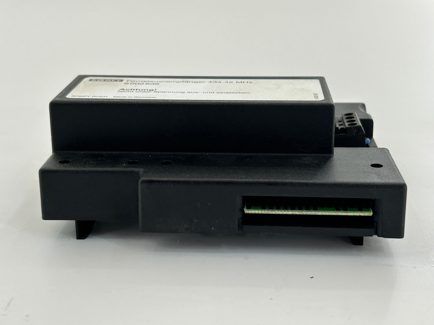 Somfy Keasy L control unit, slide-in control unit, control electronics, operation