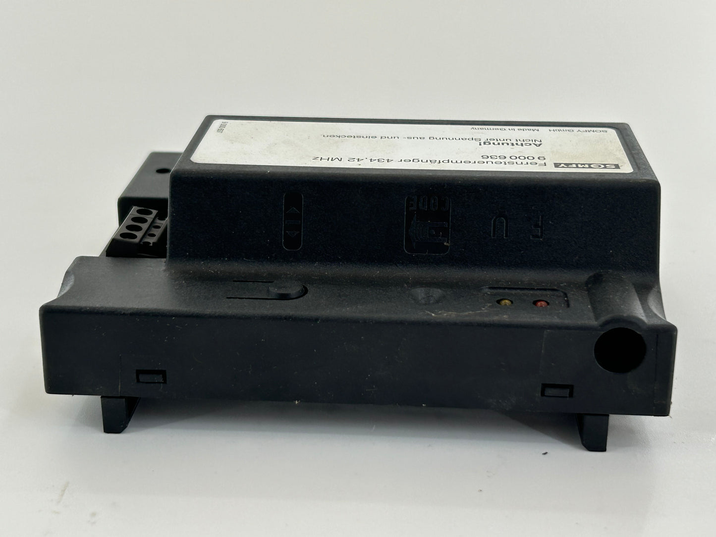 Somfy Keasy L control unit, slide-in control unit, control electronics, operation
