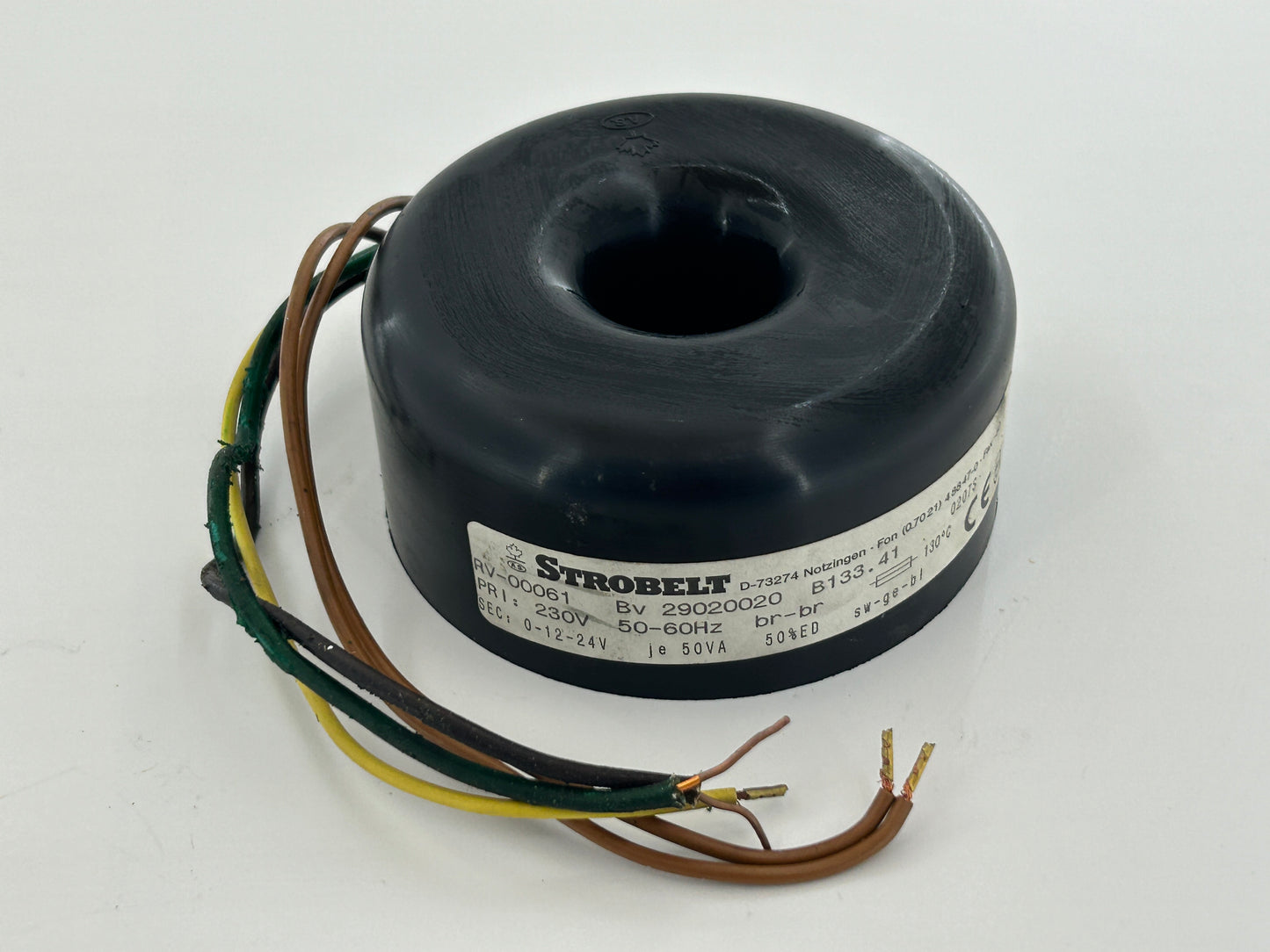 Bernal Sensor Line S200K Netzteil Trafo Stromversorgung Ringkerntrafo