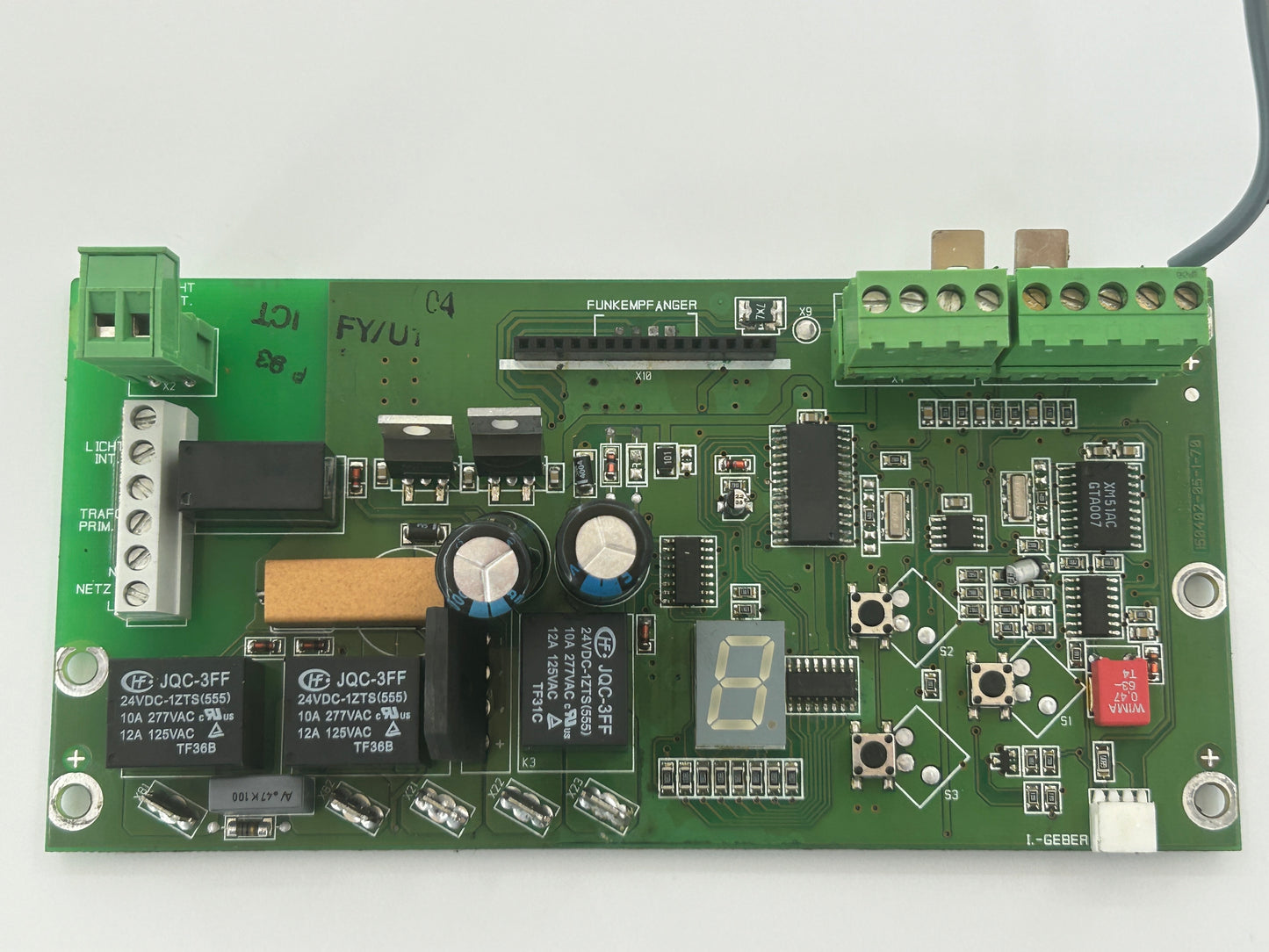 Novoferm Novomatic 403 Platine Steuerung Hauptplatine Steuerplatine Elektronik