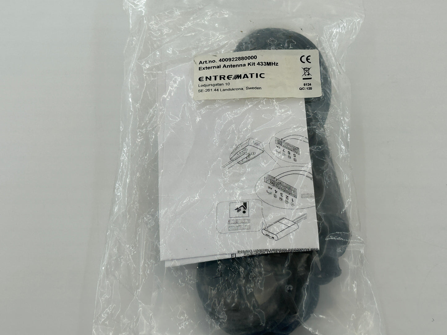 Normstahl Entrematic Magic 600 Externe Antenne External Antenna Kit