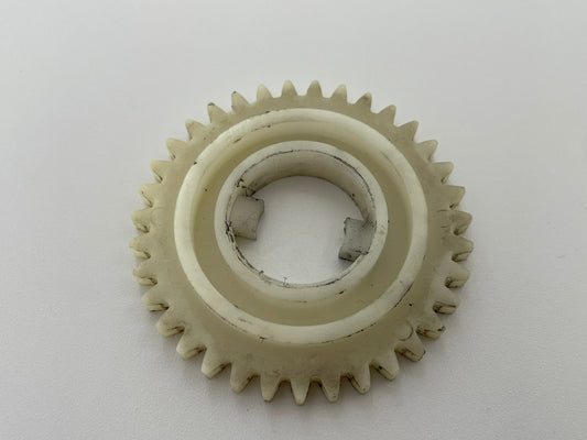 Becker BOM 600 Zahnkranz Ritzel Kettenritzel Zahnrad Antriebsritzel Antriebssnabe Antriebsscheibe Adapteraufsatz Schneckengetriebe Schneckenrad