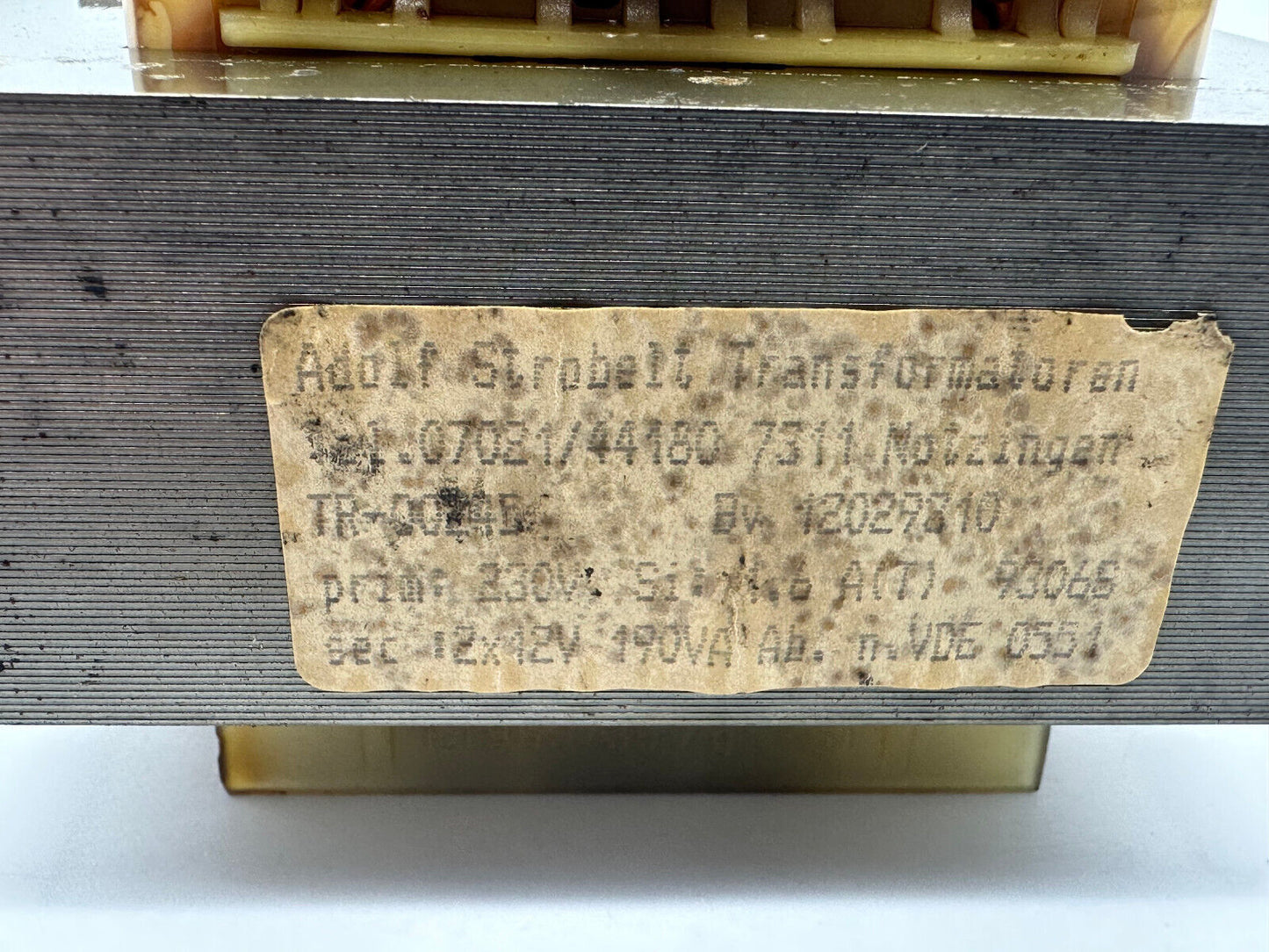 Bernal BA2000  Netzteil Trafo Stromversorgung Power Elektronik Transformator
