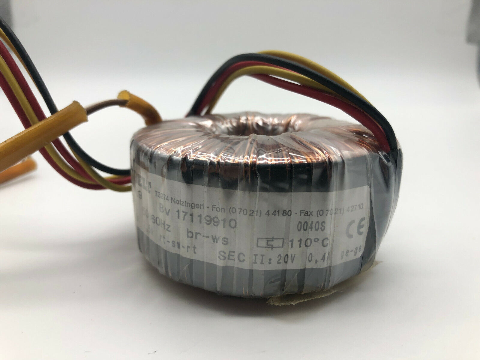Ruku MA 50 Ringkerntrafo Netzteil Trafo Stromversorgung Transformator Elektronik