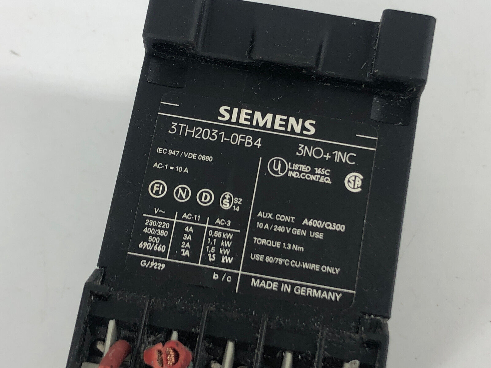 Einhell TAF 185 Klemme Anschlussklemme Anschlussleiste Stromklemmen Verteiler
