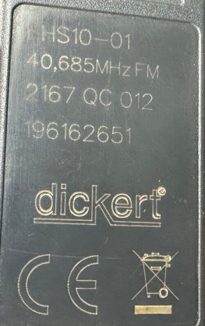 Normstahl Handsender Drücker Fernbedienung Funktaster Fernsteuerung 40 MHz