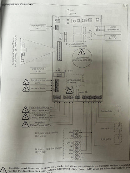 Bernal G 401-80 Platine Steuerung Hauptplatine Steuerplatine Elektronik Steuerka