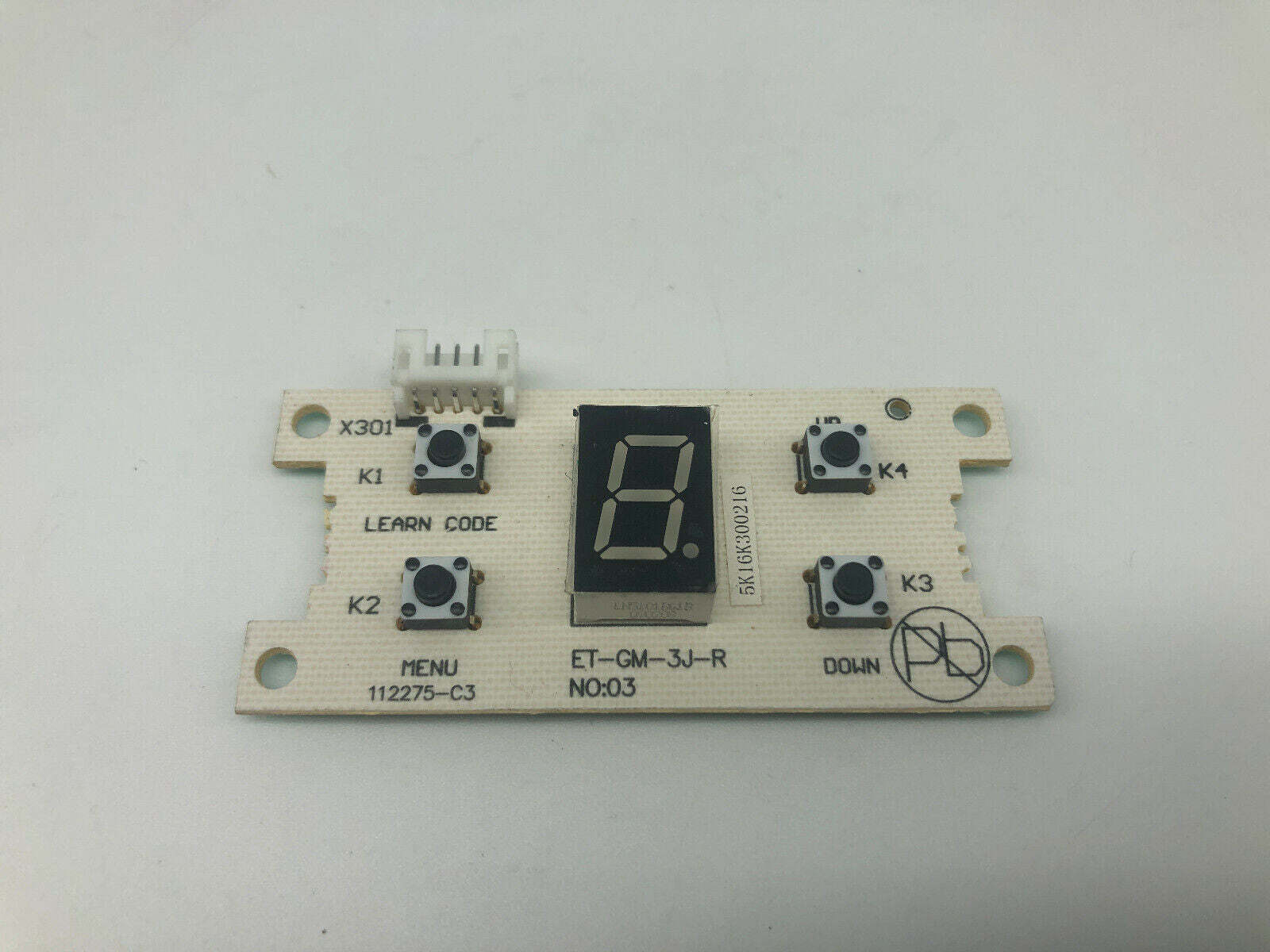 Rademacher Rolloport S2 Platine Steuerung Elektronik Bedienung Display Tasten