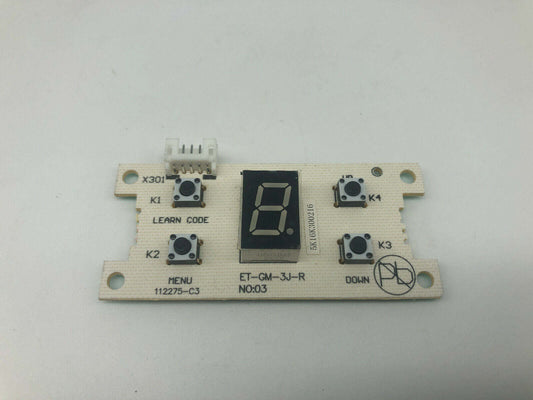 Rademacher Rolloport S2 Platine Steuerung Elektronik Bedienung Display Tasten