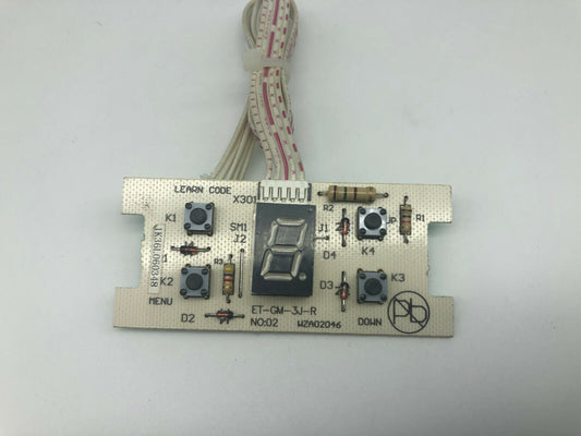 Rademache Rolloport S2 Platine Steuerung Elektronik Bedienung Tasten Display