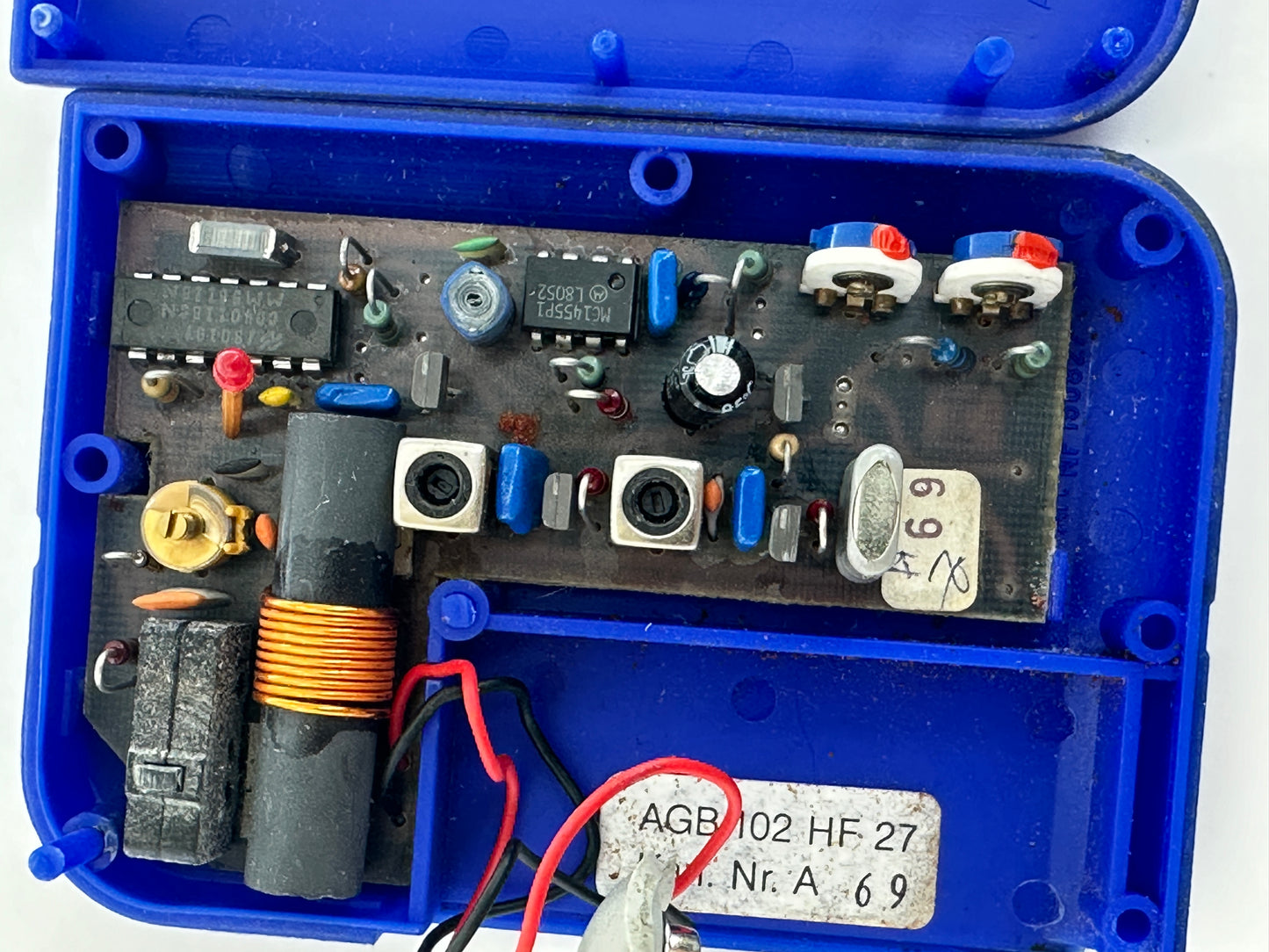 Hörmann Blau Drücker Funktaster Funk Fernsteuerung Fernbedienung Handsender