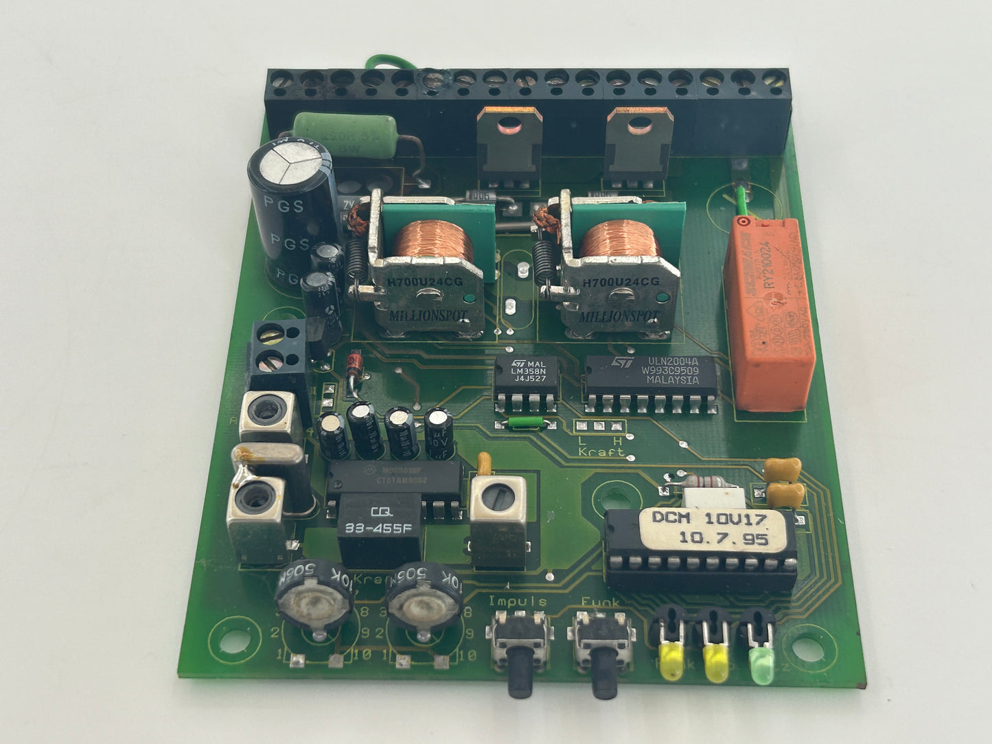 Normstahl Mono Platine Steuerung Hauptplatine Bedienung Elektronik