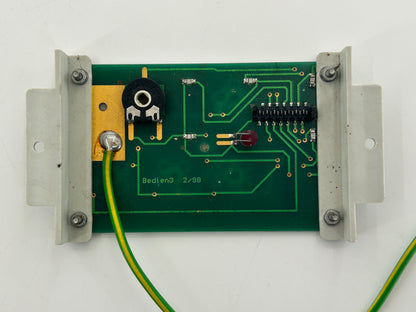 Bernal GfP Euro Plus Display Steuerung Bedienung LED Anzeige