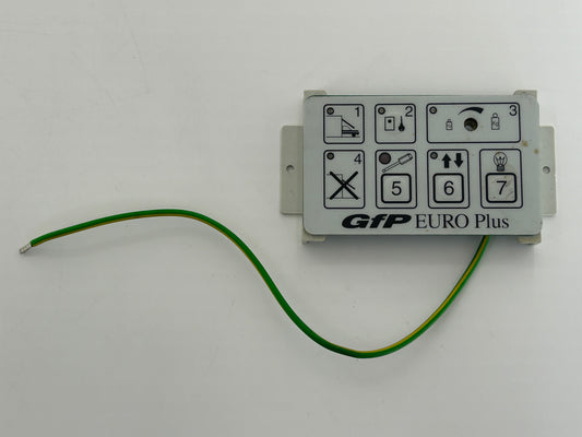 Bernal GfP Euro Plus Display Steuerung Bedienung LED Anzeige