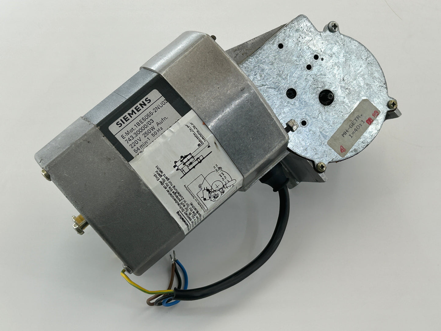 Sommer Egrotronik Motor Ersatzmotor Tormotor Antriebsmotor Getriebemotor