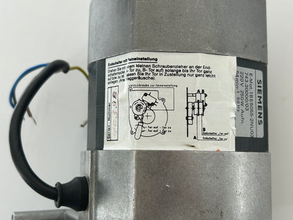 Sommer Egrotronik Motor Ersatzmotor Tormotor Antriebsmotor Getriebemotor