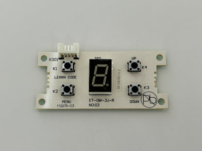 Rademacher Rolloport S1 Display Steuerung Bedienung LED Anzeige  Bedienung Drücker