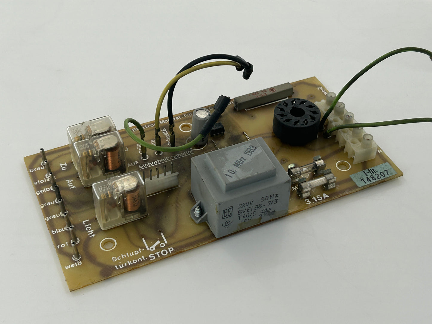 Tormatic 3000G board control main board control board operation base board electronics control board
