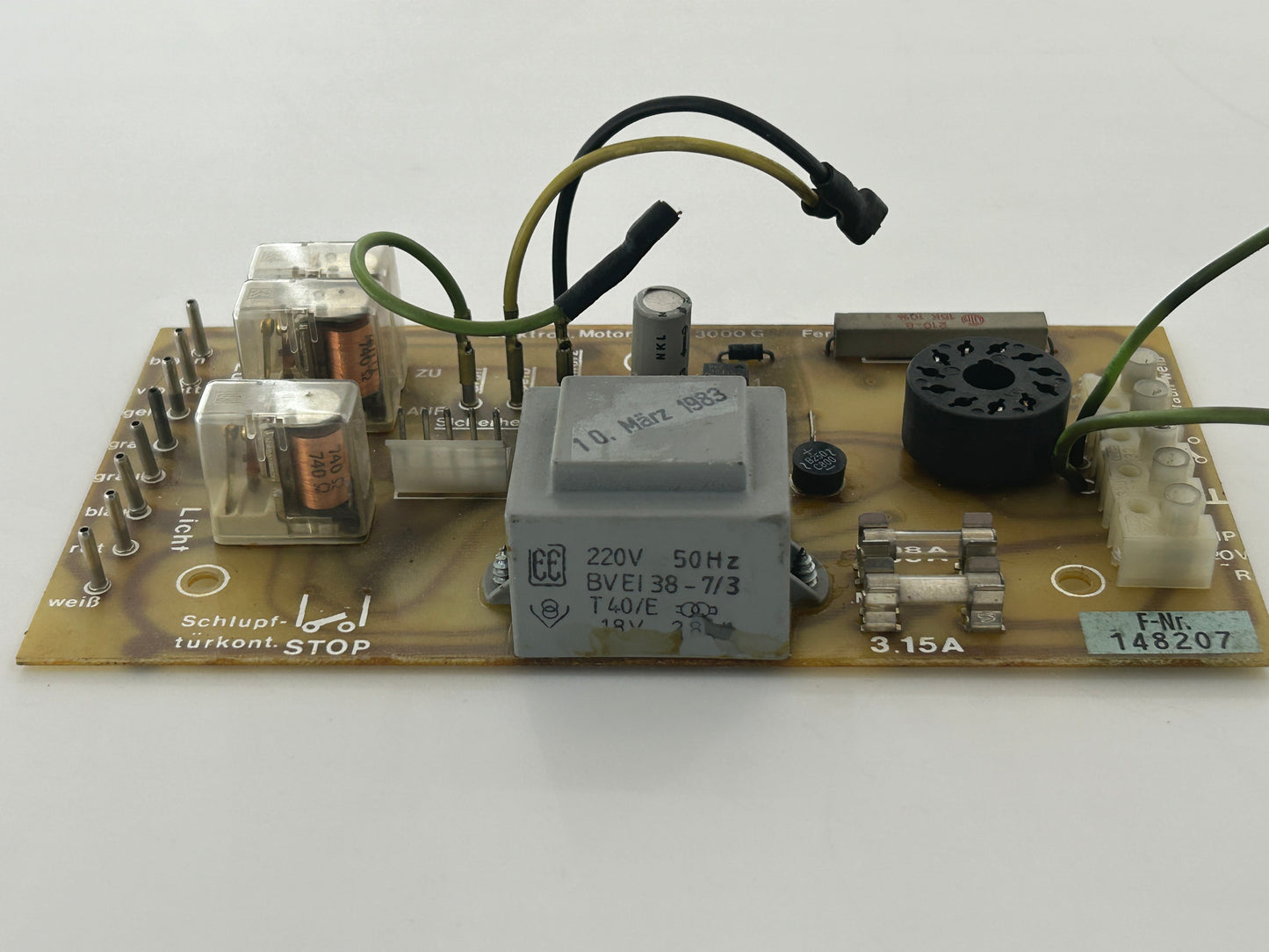 Tormatic 3000G board control main board control board operation base board electronics control board