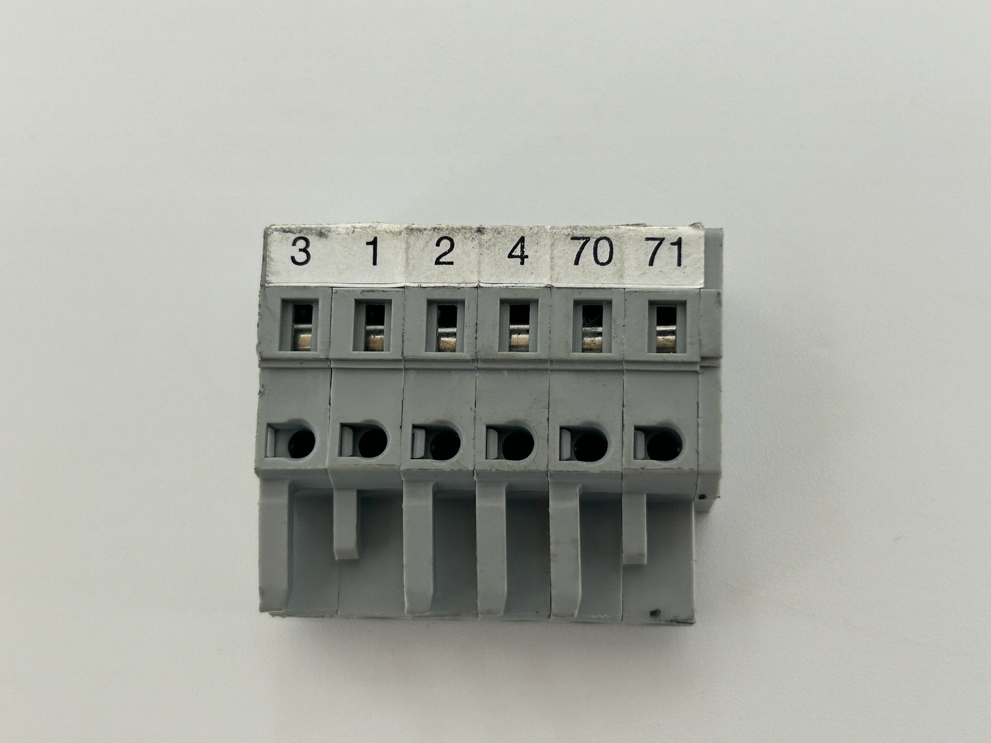 Marantec Comfort 260 Stromklemmen Klemme Verteiler Schraubklemme Anschlussklemme Anschlussleiste Ladebuchse Verbindungsklemme