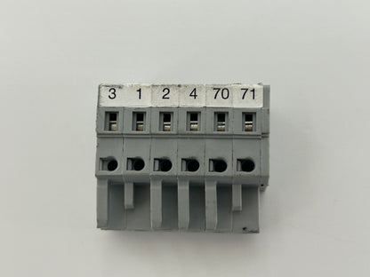 Marantec Comfort 260 Stromklemmen Klemme Verteiler Schraubklemme Anschlussklemme Anschlussleiste Ladebuchse Verbindungsklemme