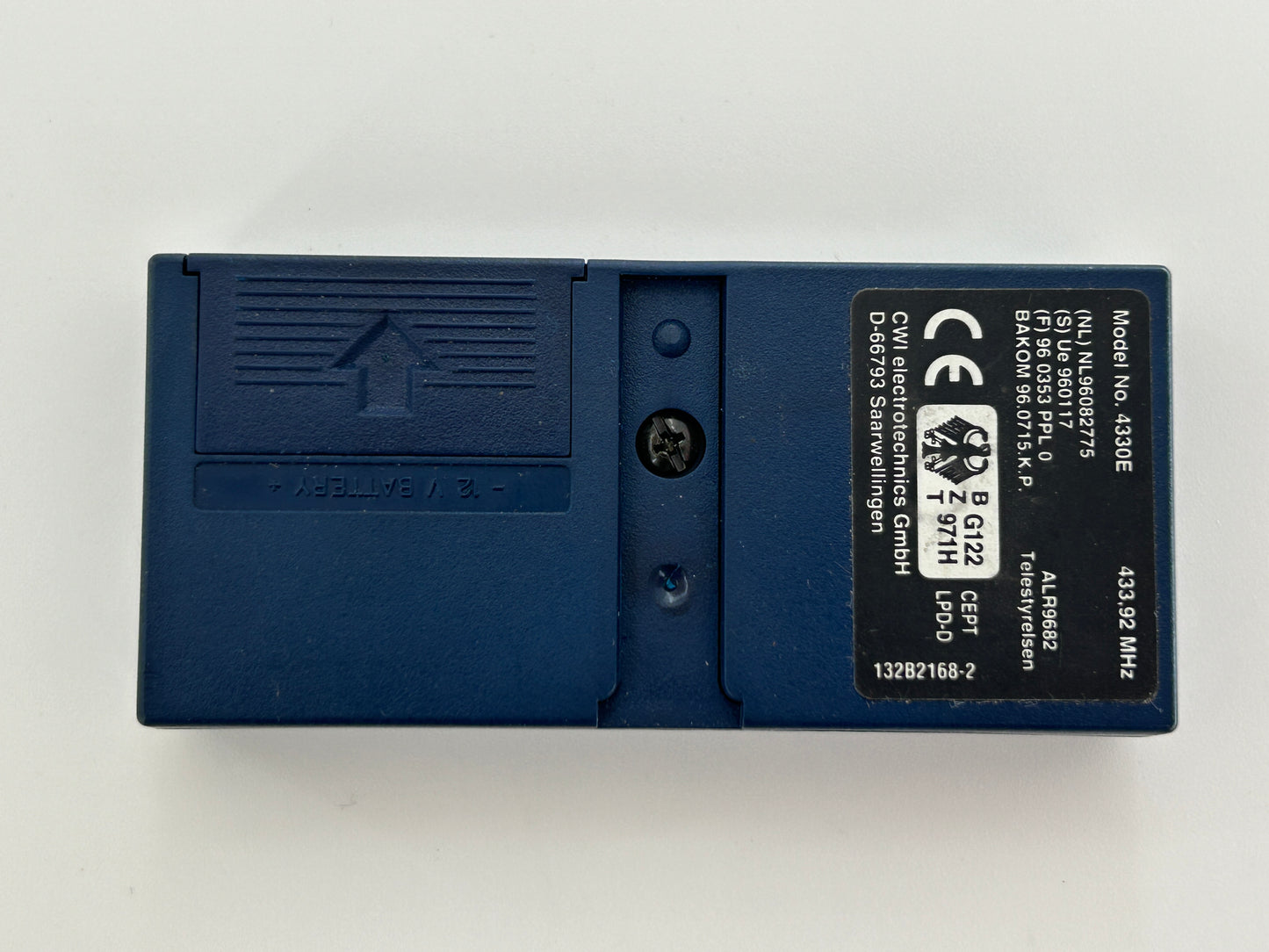 Chamberlain Handsender Funk Fernsteuerung Drücker Fernbedienung Funktaster 433