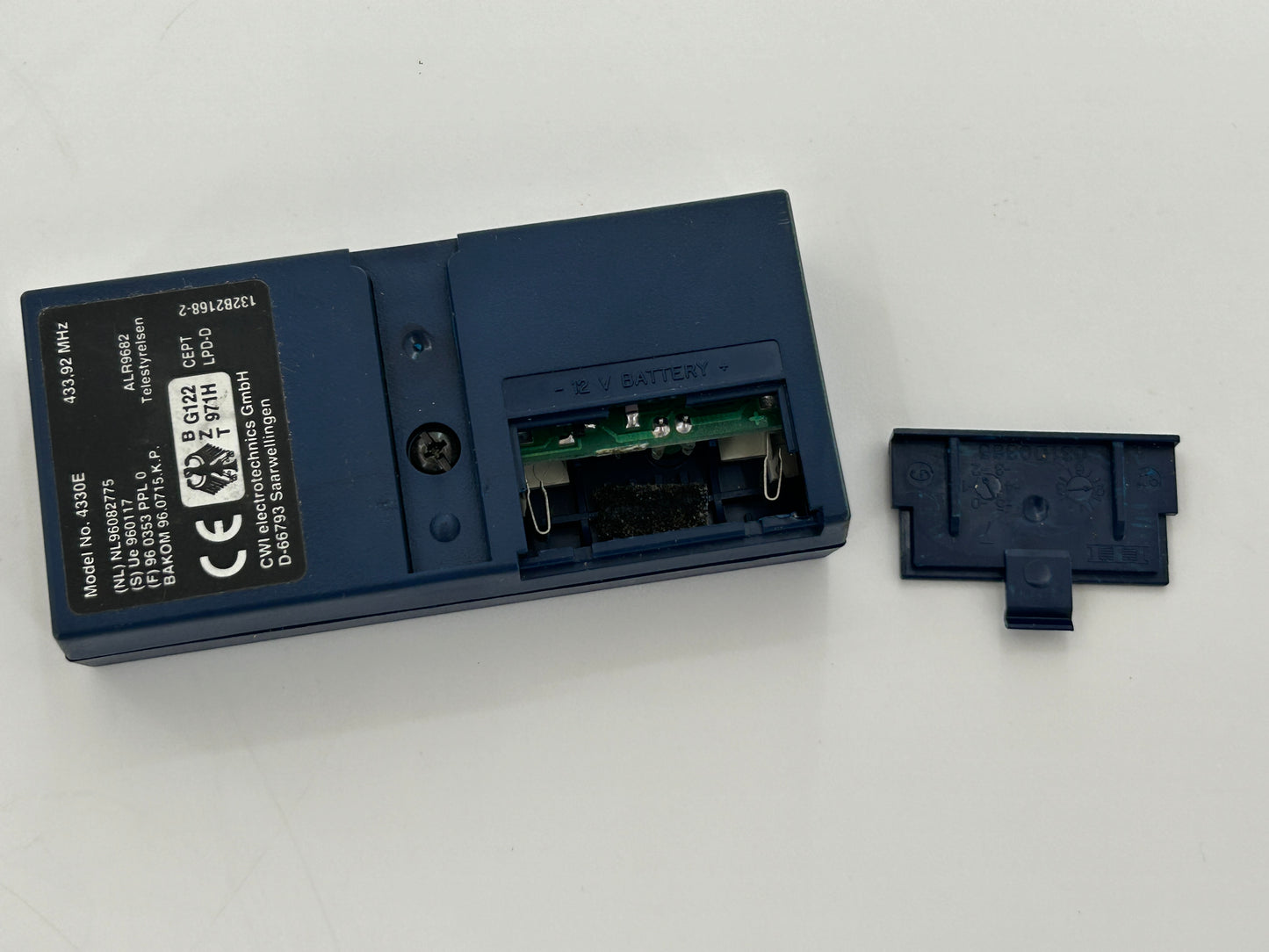 Chamberlain Handsender Funk Fernsteuerung Drücker Fernbedienung Funktaster 433