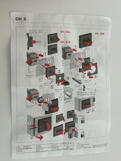 Summer Marathon Tiga 1100 SLX main switch switch button lever switch changeover switch ON OFF
