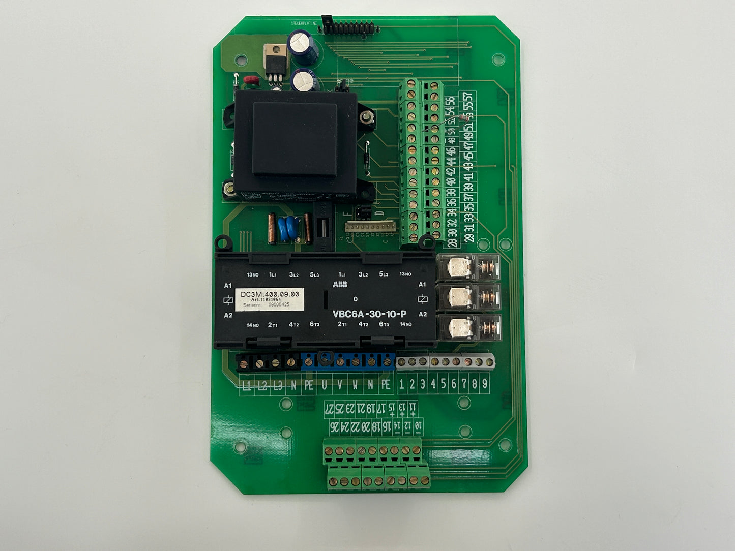 Geba Tronic DC3-G1 Platine Elektronik Steuerung Hauptplatine Steuerplatine Steuerungsplatine Bedienplatine Steuerungselektronik Basisplatine