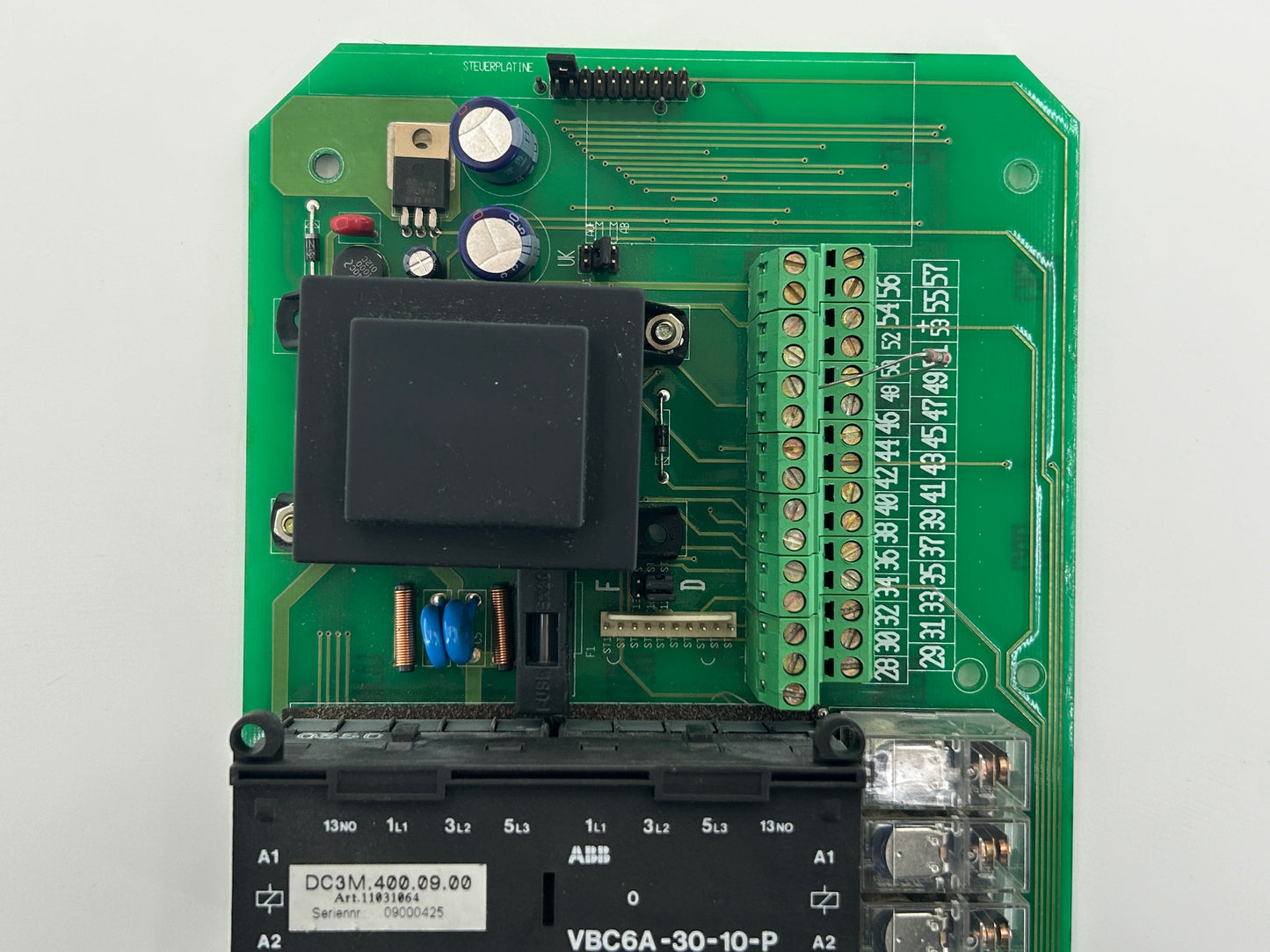 Geba Tronic DC3-G1 Platine Elektronik Steuerung Hauptplatine Steuerplatine Steuerungsplatine Bedienplatine Steuerungselektronik Basisplatine