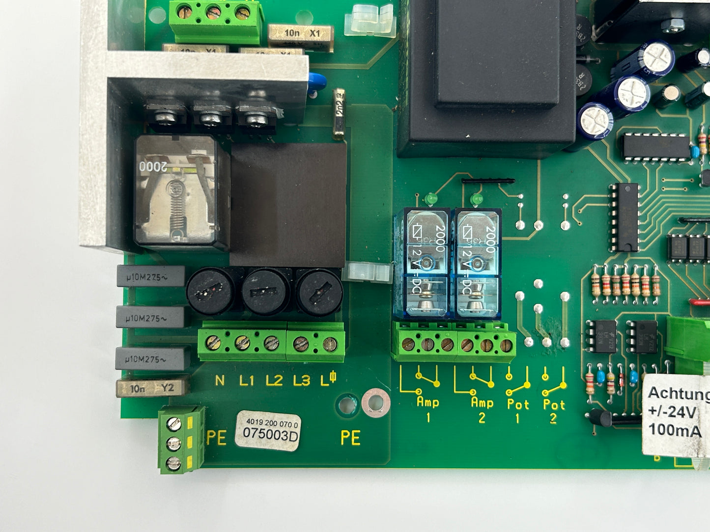 Tormatic GTA 4000 board main board control operation control board base board electronics control board power board multifunction board