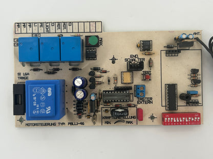 Wecla 2500 Motorsteuerung Platine Elektronik Steuerung Hauptplatine Steuerplatine Basisplatine Bedienplatine Elektroniksteuerung Leistungsplatine Multifunktionsplatine