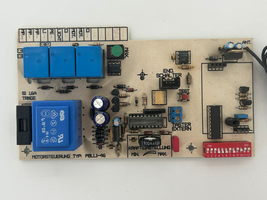 Wecla 2500 Motorsteuerung Platine Elektronik Steuerung Hauptplatine Steuerplatine Basisplatine Bedienplatine Elektroniksteuerung Leistungsplatine Multifunktionsplatine