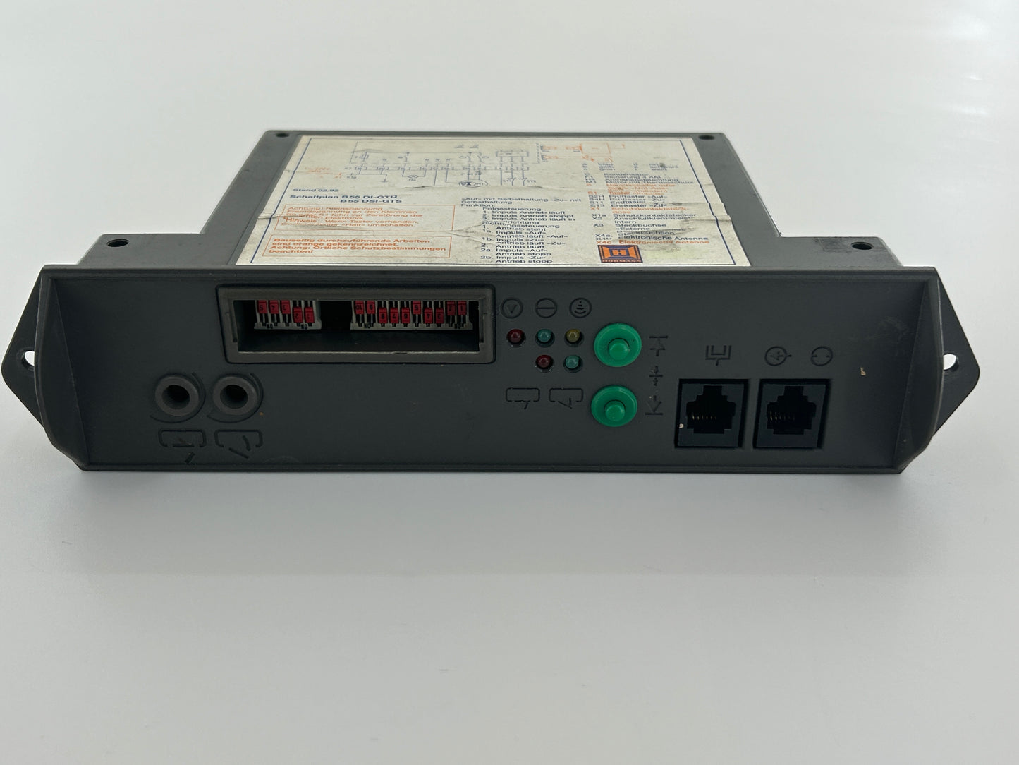 Hörmann GTS35 control unit, slide-in control unit, motor control unit, operation 