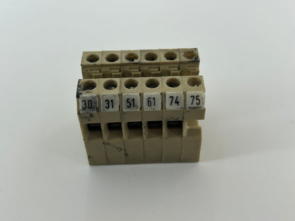 Hörmann ITO80 Anschlussklemme Stromklemmen Klemme Verteiler Sicherung Schraubklemme Anschlussleiste Ladebuchse Verbindungsklemme