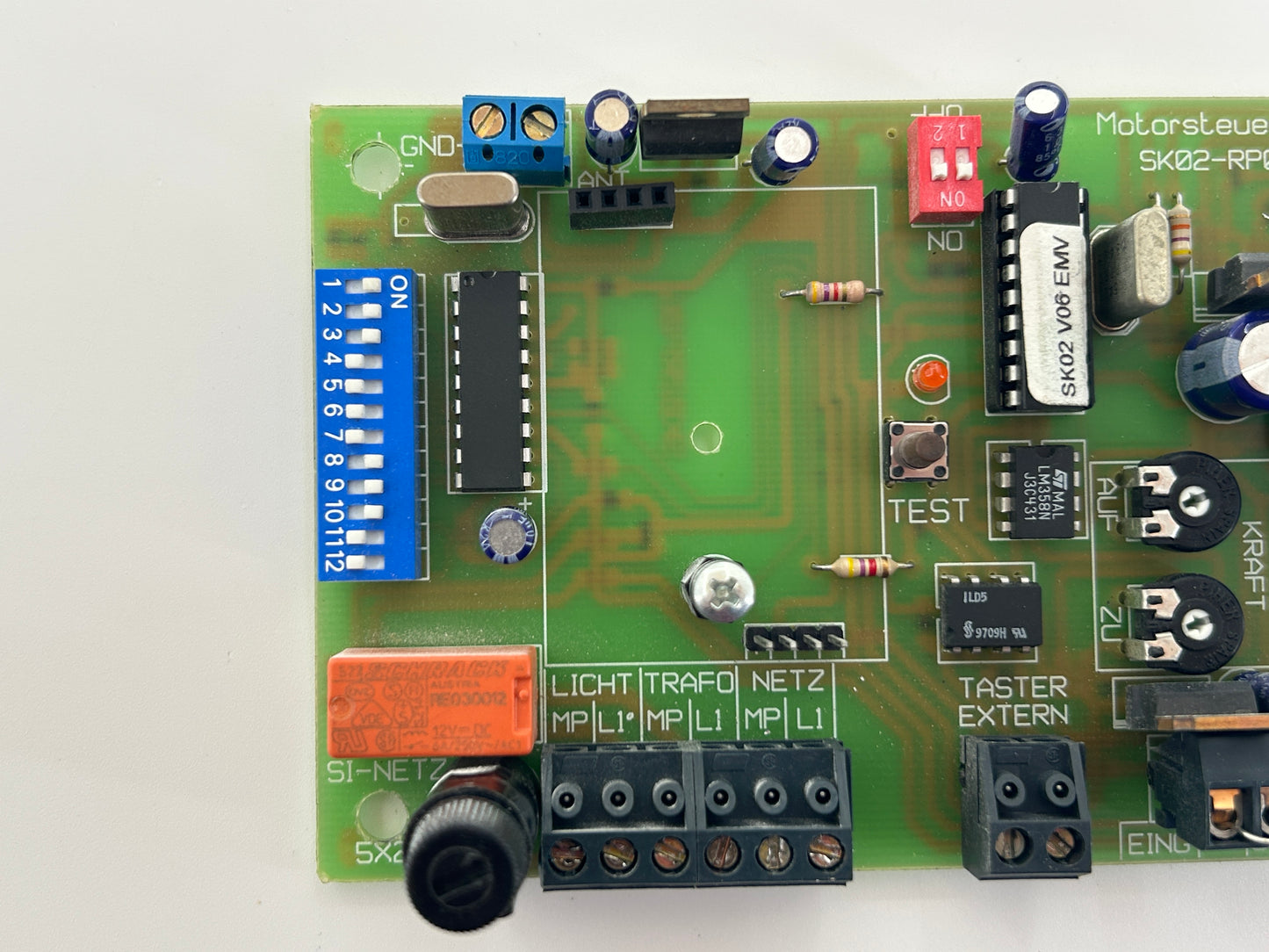 Schmid Torantriebe Medi 90 Platine Elektronik Steuerung Hauptplatine Steuerplatine Steuerungsplatine Bedienplatine Steuerungselektronik Basisplatine