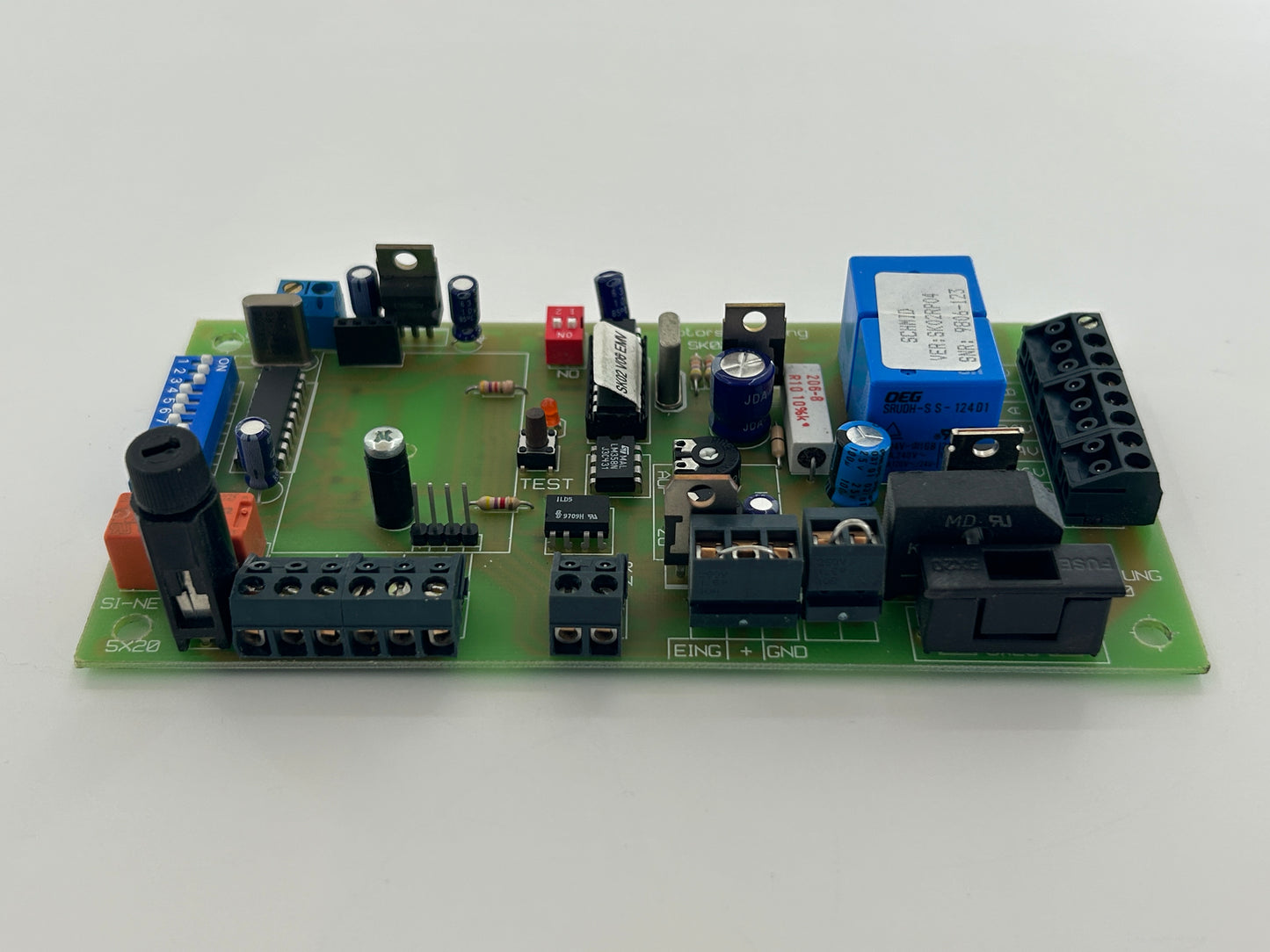 Schmid Torantriebe Medi 90 Platine Elektronik Steuerung Hauptplatine Steuerplatine Steuerungsplatine Bedienplatine Steuerungselektronik Basisplatine