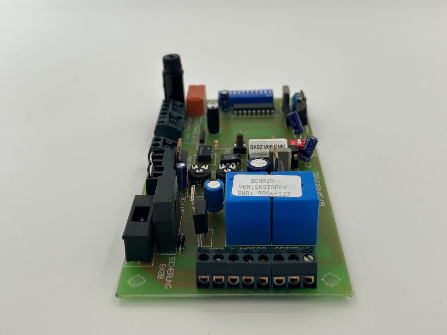 Schmid Torantriebe Medi 90 Platine Elektronik Steuerung Hauptplatine Steuerplatine Steuerungsplatine Bedienplatine Steuerungselektronik Basisplatine