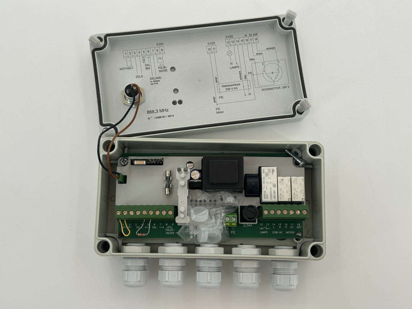 Alulux Benny 4.0 Komfortsteuerung Torsteuerung Steuerung Elektronik Platine Empfänger