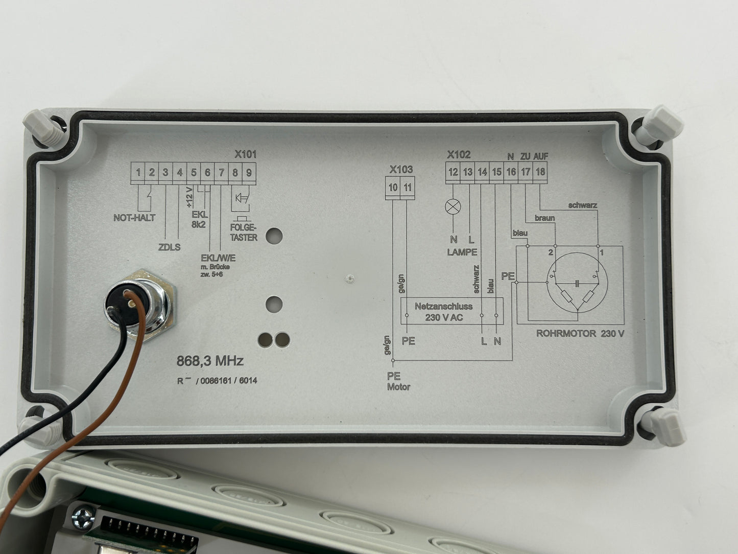 Alulux Benny 4.0 Komfortsteuerung Torsteuerung Steuerung Elektronik Platine Empfänger