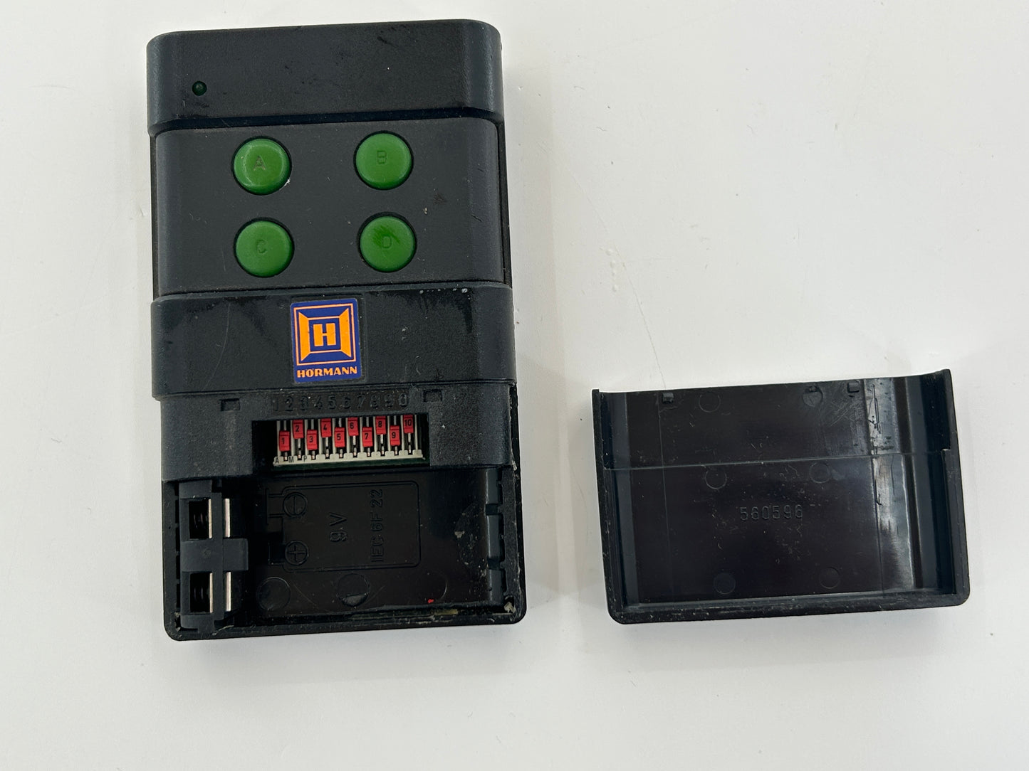 Hörmann Green 4T hand transmitter push button radio button radio remote control remote control