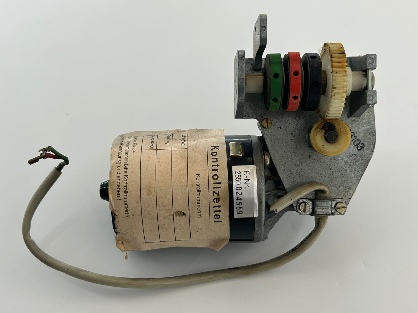 Tormatic GTA540 Motor Antriebsmotor Getriebemotor Ersatzmotor Tormotor Hubmotor Garagentormotor Elektromotor